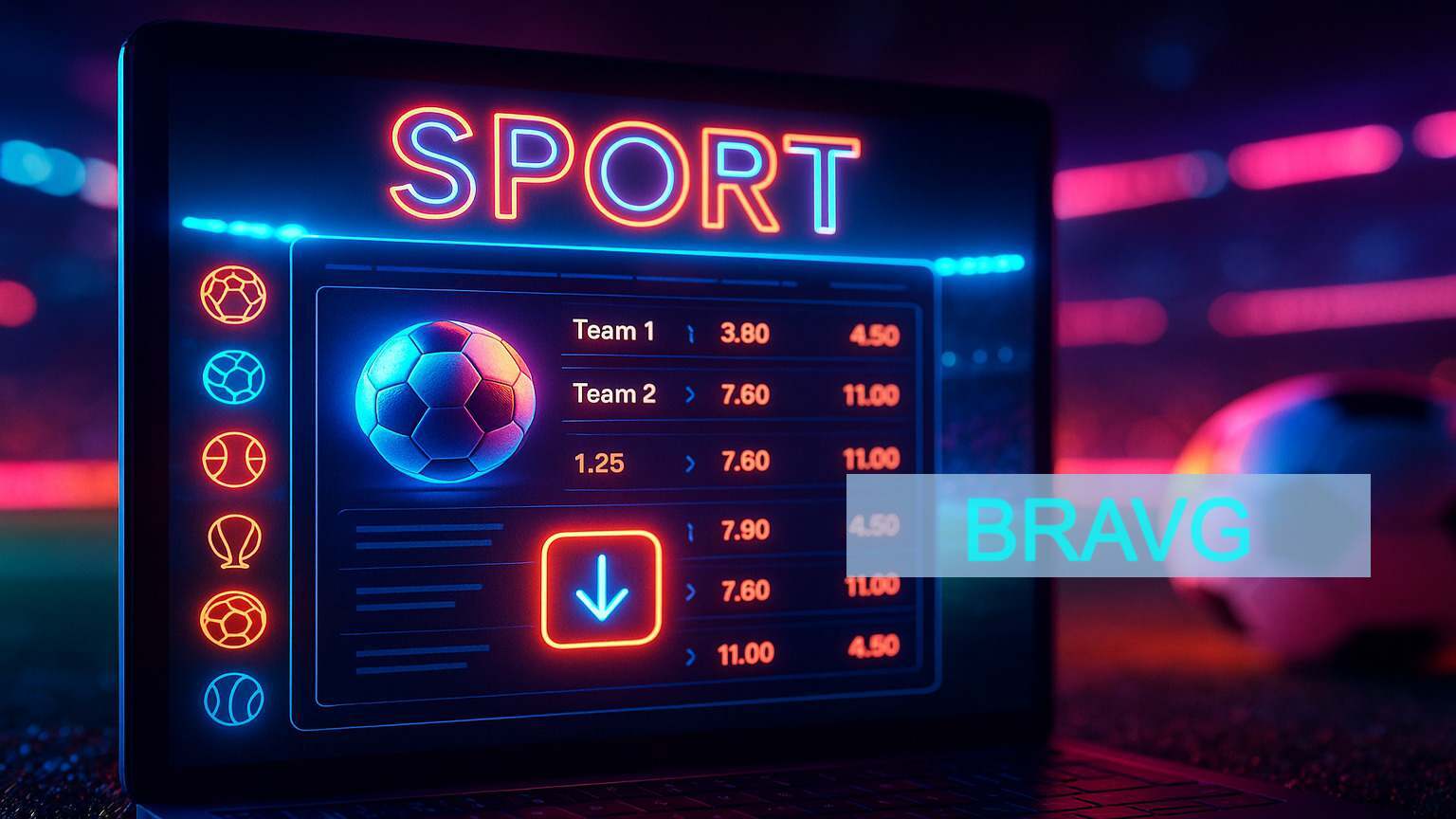 Variedade de Esportes
